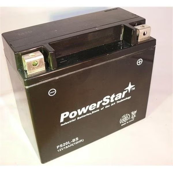 PowerStar PS-680-31 Battery For Victory Vegas 1731CC 2008 To 2014 Motorcycle XTAX20HL-BS YTX20LBS, Powerstar, Mfr#: PS-680-31